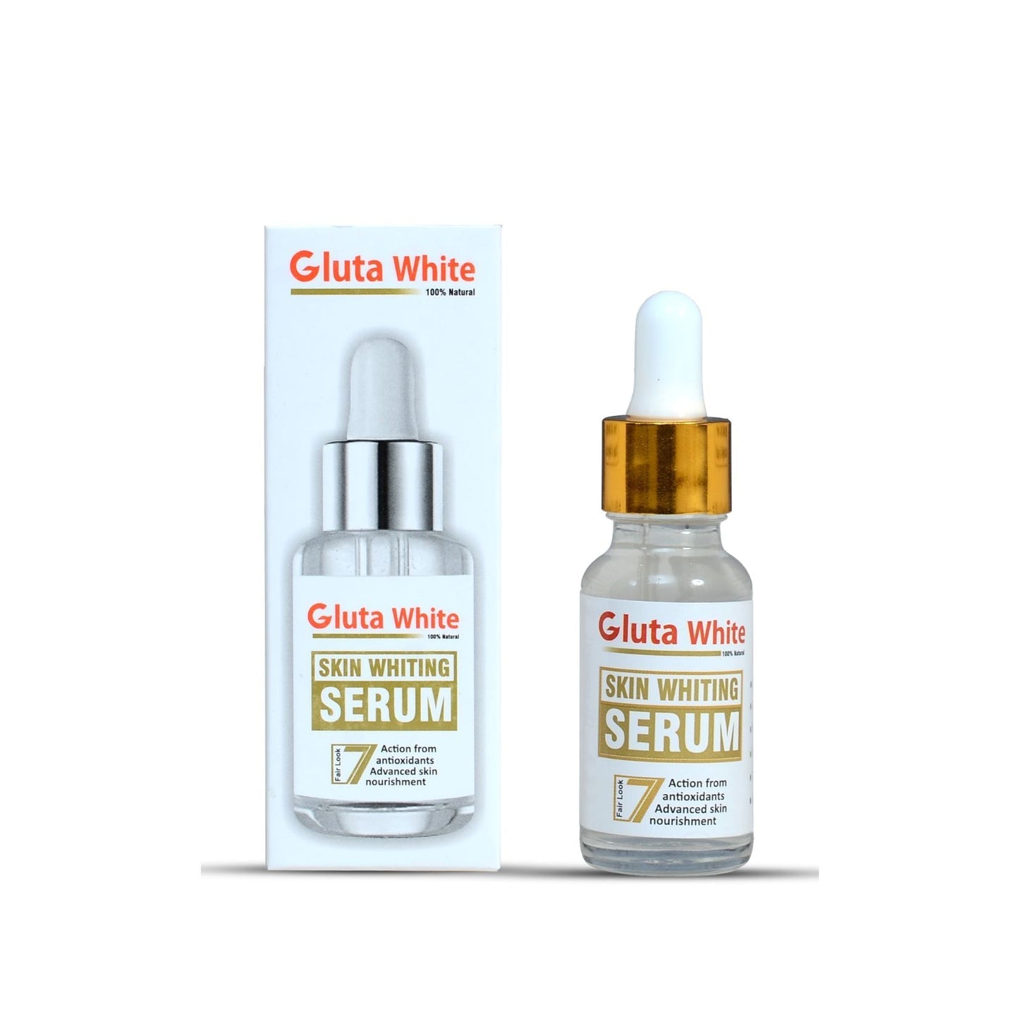 Gluta White Face Serum – Brightening, Whitening & Skin Glow Formula