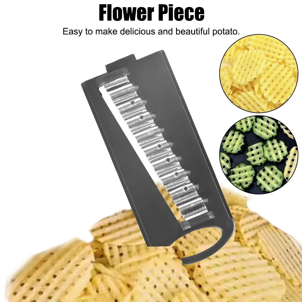 10-in-1 Mandoline Slicer – Multifunction Vegetable & Fruit Cutter