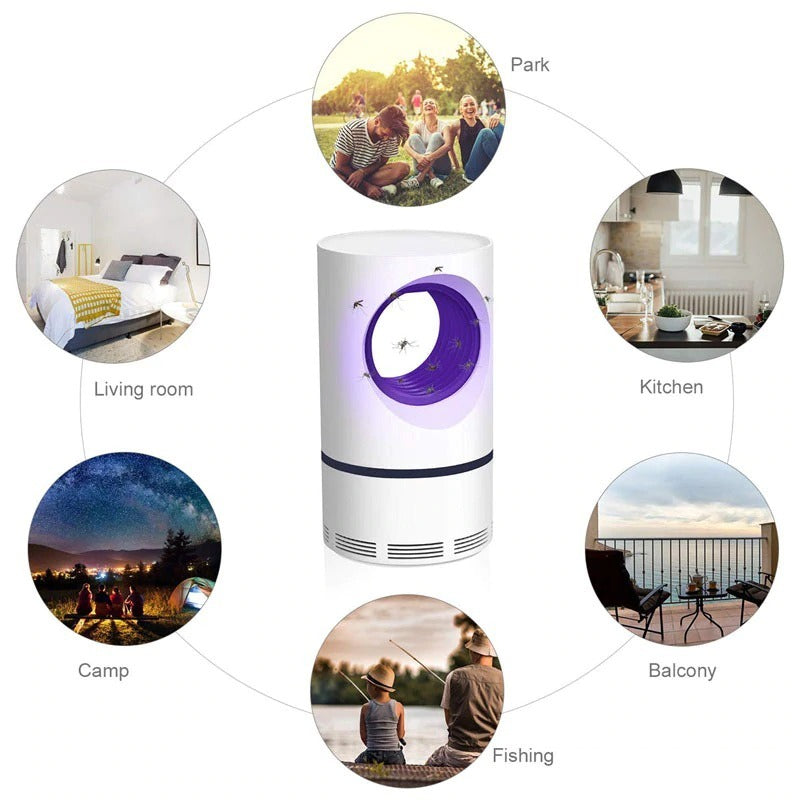 Mosquito Killer Lamp Electric Shocker – USB Powered Insect & Fly Trap Light