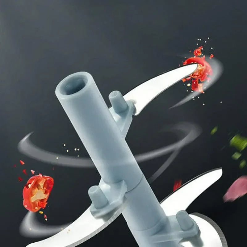 Multi-Functional Vegetable Slicer Manual Meat Mincer Garlic Chopper