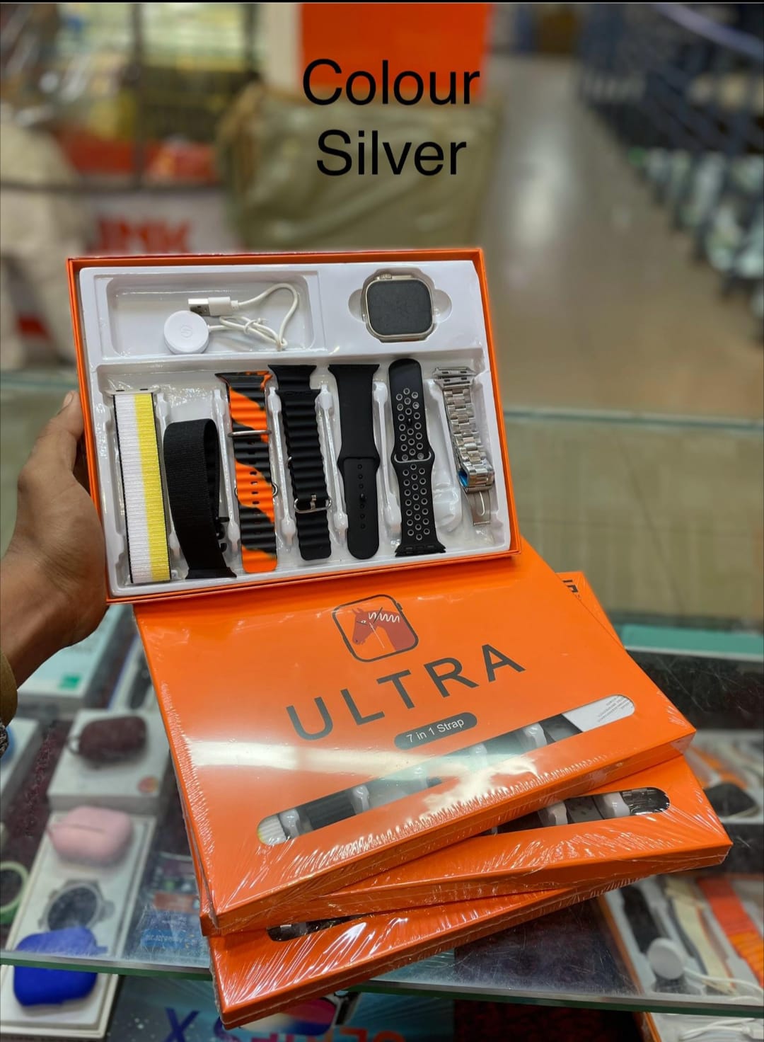 AirPods Pro 2 + Ultra 7-in-1 Smartwatch Combo | Premium Audio & Smart Fitness Bundle