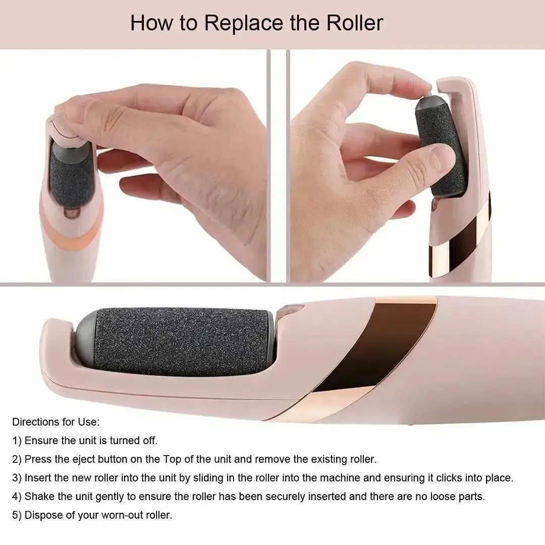 Rechargeable Electric Pedi Foot Filer – Effective Callus Remover for Soft & Smooth Feet