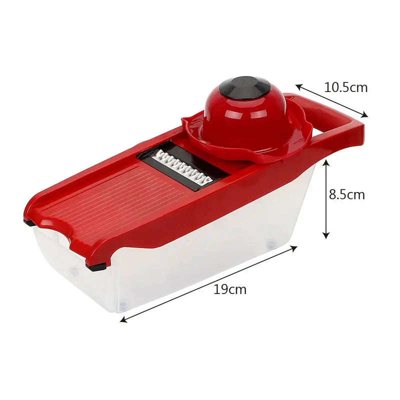 10-in-1 Mandoline Slicer – Multifunction Vegetable & Fruit Cutter